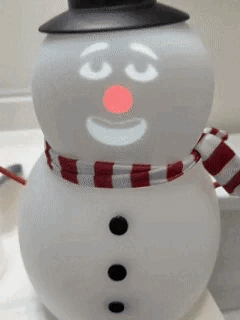 ⛄️ Talking Animated Blink Snowman with Built in Projector & Speaker Plug'n Play🎄